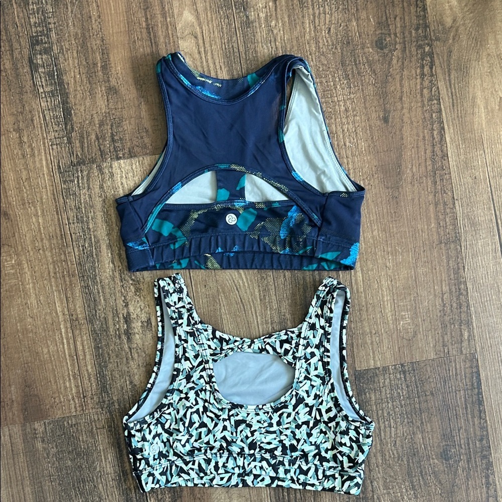 Zella Kids Patterned and Navy Tops - Picture 2 of 4